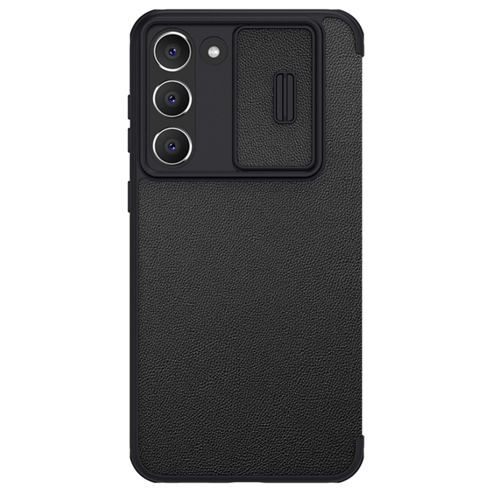 NILLKIN Qin Pro Series Shockproof Phone Case for Samsung Galaxy S23 Slide Lens Protection Phone Cover with Card Slots NILLKIN Qin Pro Series Shockproof Phone Case for Samsung Galaxy S23 Slide Lens Protection Phone Cover with Card Slots